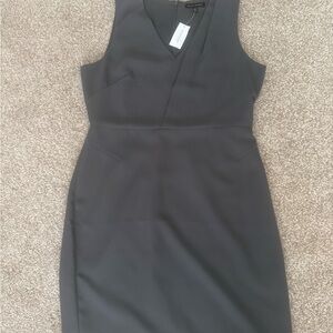 Banana Republic Charcoal Midi Dress